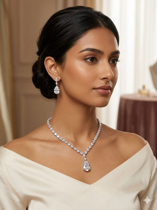 Crystal Butterfly Necklace