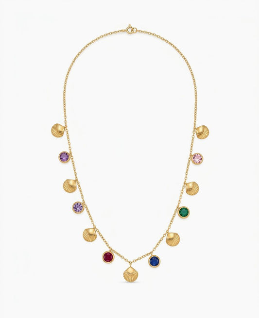 Ocean’s Palette Charm Necklace