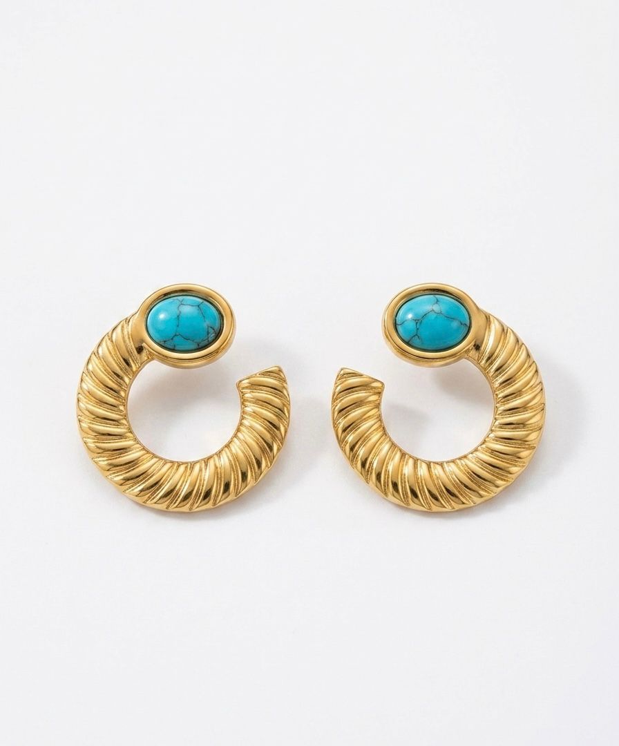 Textured Teal Orbs