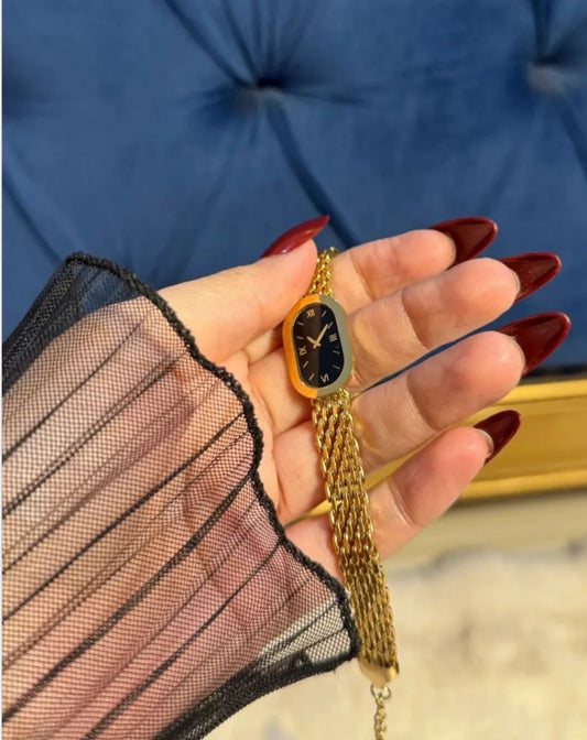 The Midnight Mesh Bracelet Watch